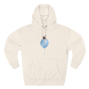Custom Pet Portrait Hoodie - 1:1 Personalized | Balloon-Blue Theme