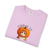 Custom Pet Portrait T-Shirt - 1:1 Personalized | Pumpkin Theme