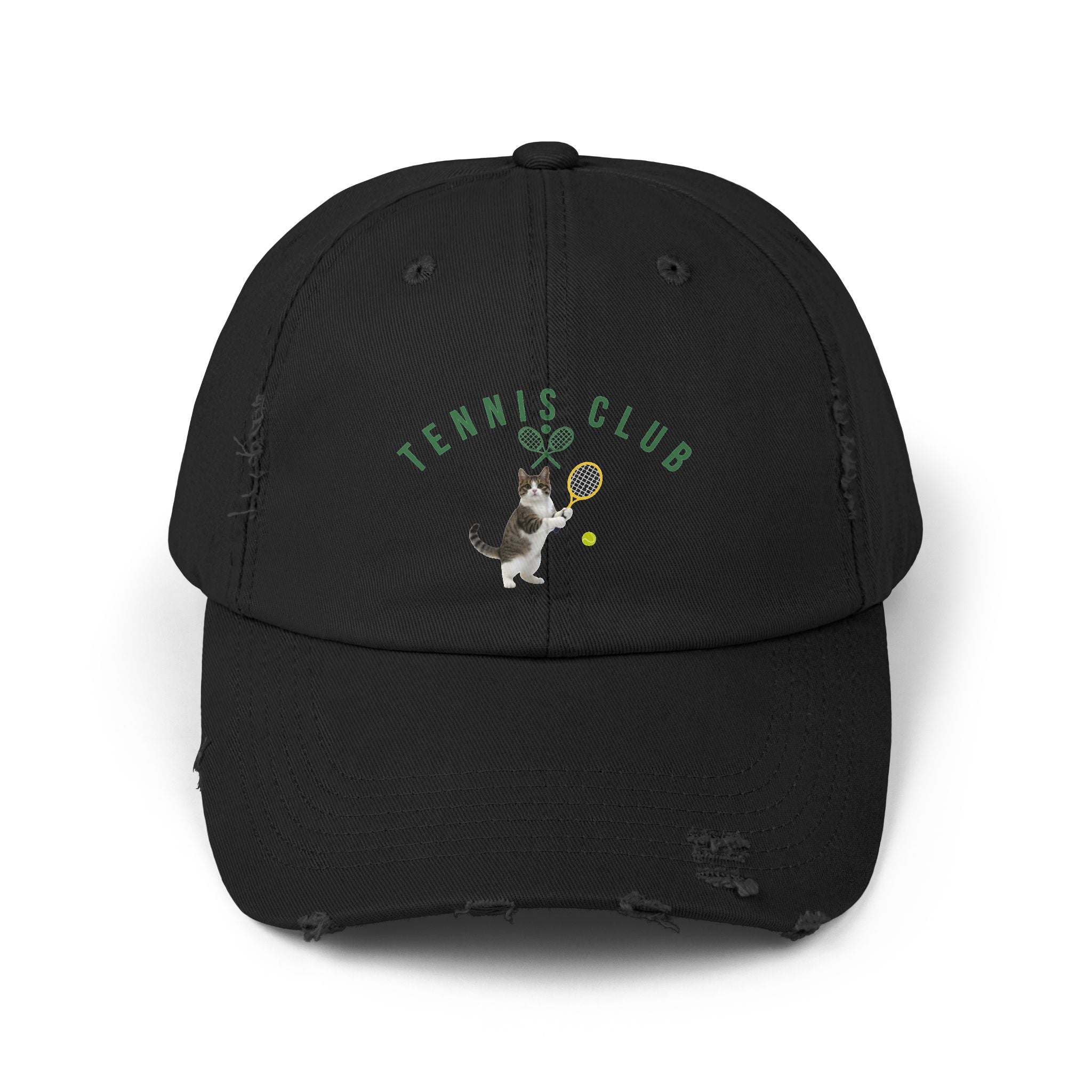 Custom Pet Portrait Cap - 1:1 Personalized | Tennis Theme