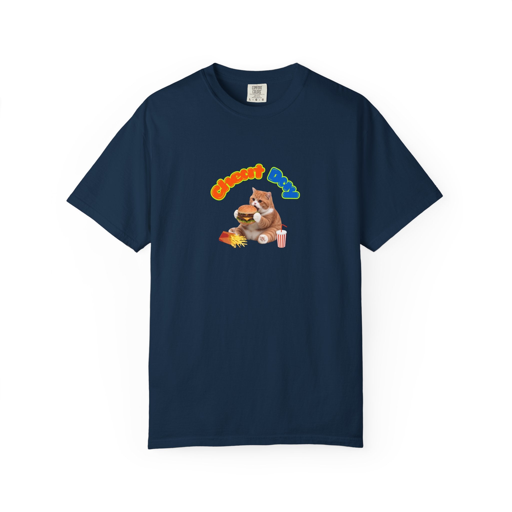 Custom Pet Portrait T-Shirt - 1:1 Personalized | CheatDay Theme