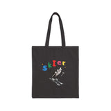 Custom Pet Portrait Tote Bag - 1:1 Personalized | Skiing Theme