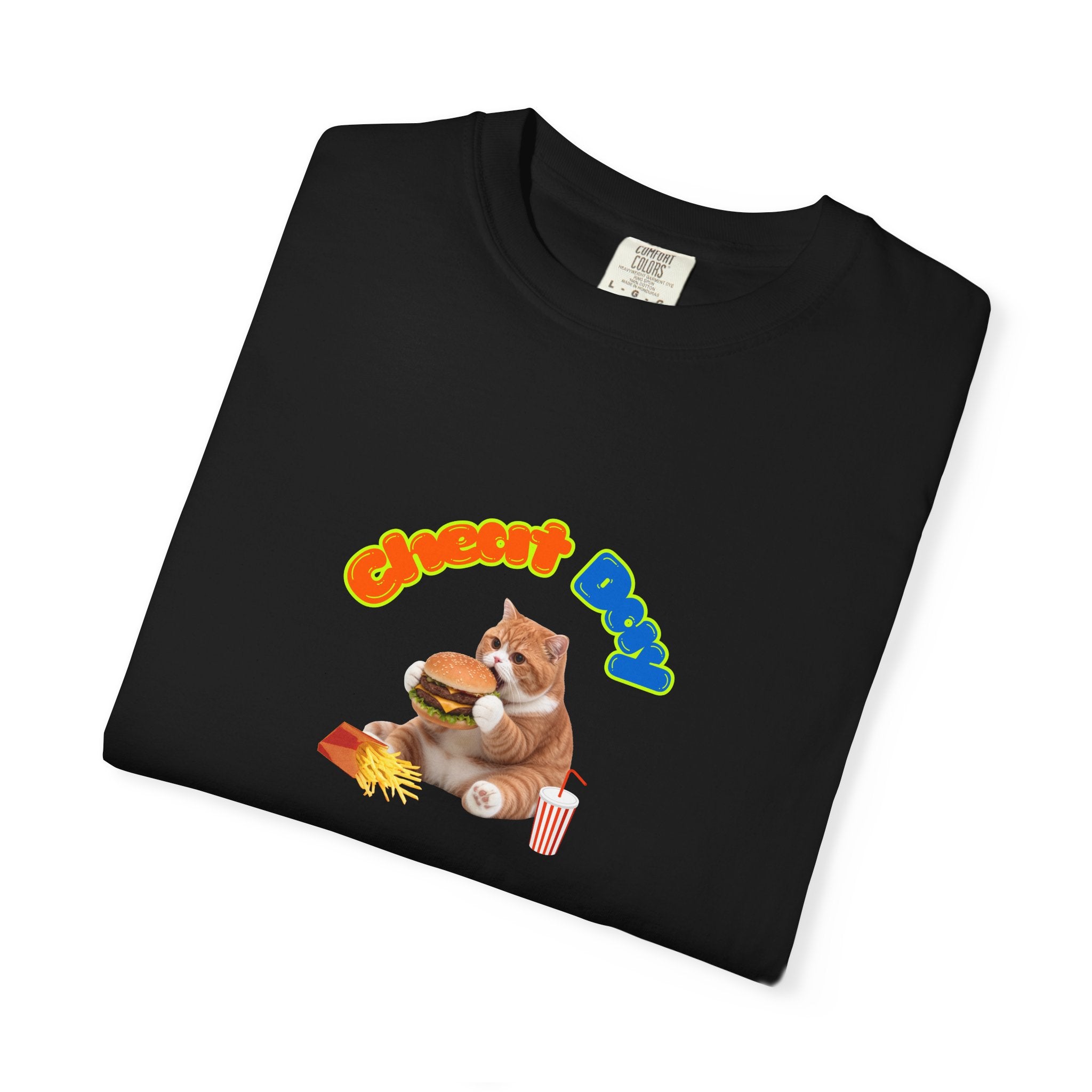 Custom Pet Portrait T-Shirt - 1:1 Personalized | CheatDay Theme