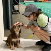 Custom Pet Portrait Cap - 1:1 Personalized | Badminton Theme