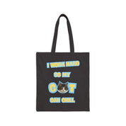 Custom Pet Portrait Tote Bag - 1:1 Personalized | Chill-Yellow Theme