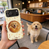 Custom Pet Portrait  Phone Case - 1:1 Personalized | Bagel Theme