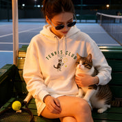 Custom Pet Portrait Hoodie - 1:1 Personalized | Tennis Theme