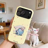 Ready to Ship Cat  Phone Case - Preset | Yoga Theme
