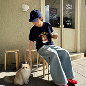 Custom Pet Portrait T-Shirt - 1:1 Personalized | Carrot Theme